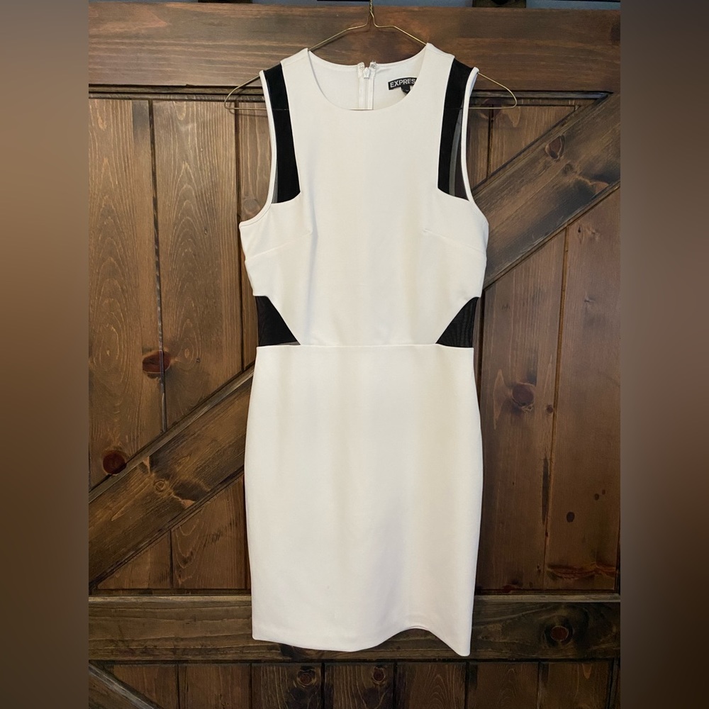 Express white dress